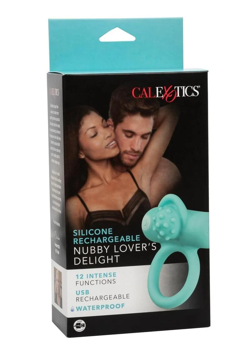 CalExotics Silicone Rechargeable Nubby Lover’s Delight - Image 4