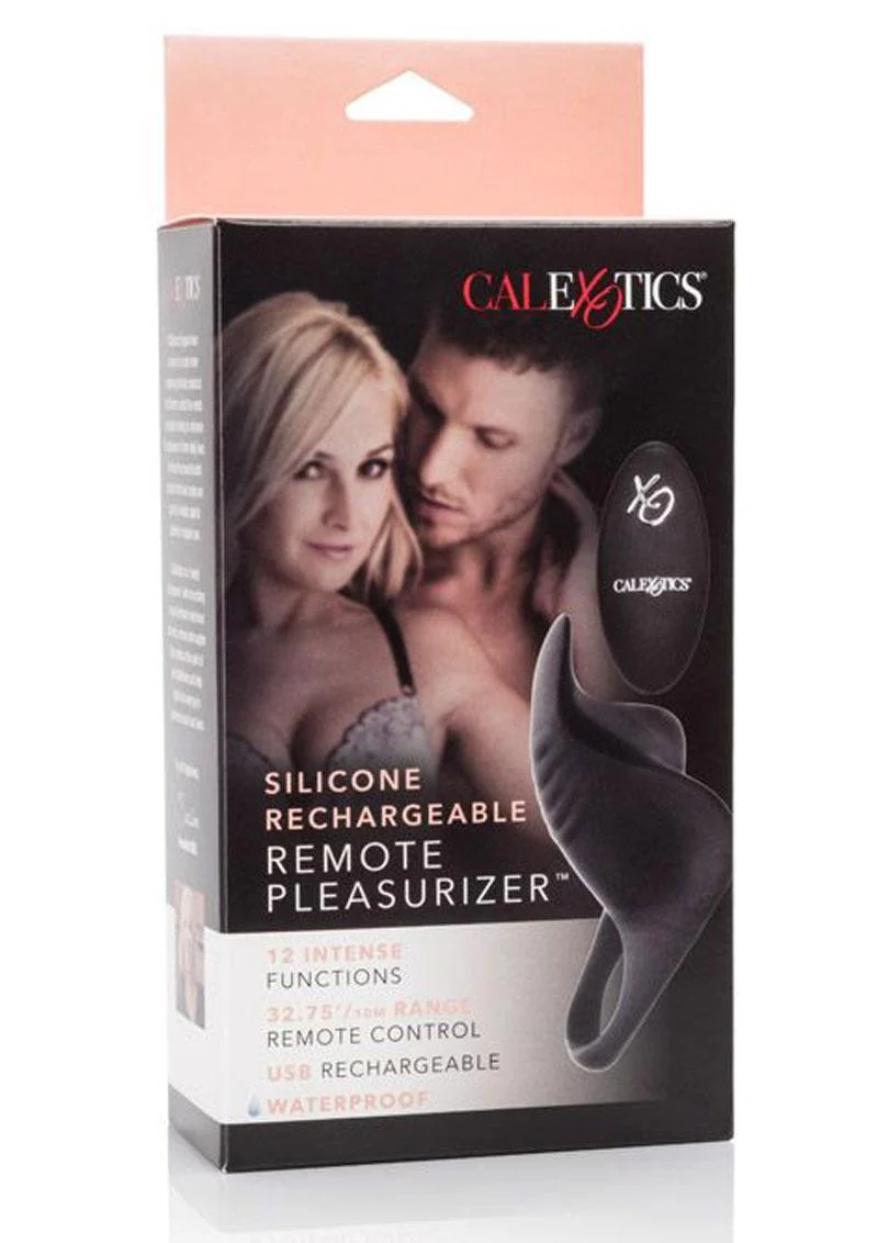 CalExotics Silicone Rechargeable Remote Pleasurizer Couples Ring - Image 4