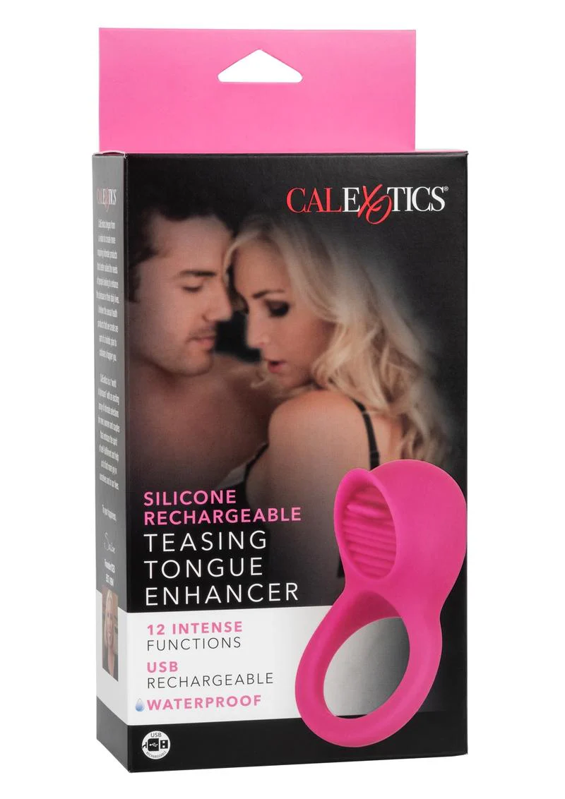 CalExotics Silicone Rechargeable Teasing Tongue - Image 4