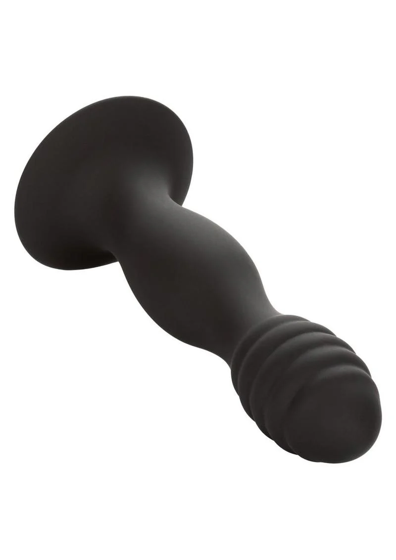 CalExotics Silicone Ribbed Anal Stud Suction Cup Base - Image 2