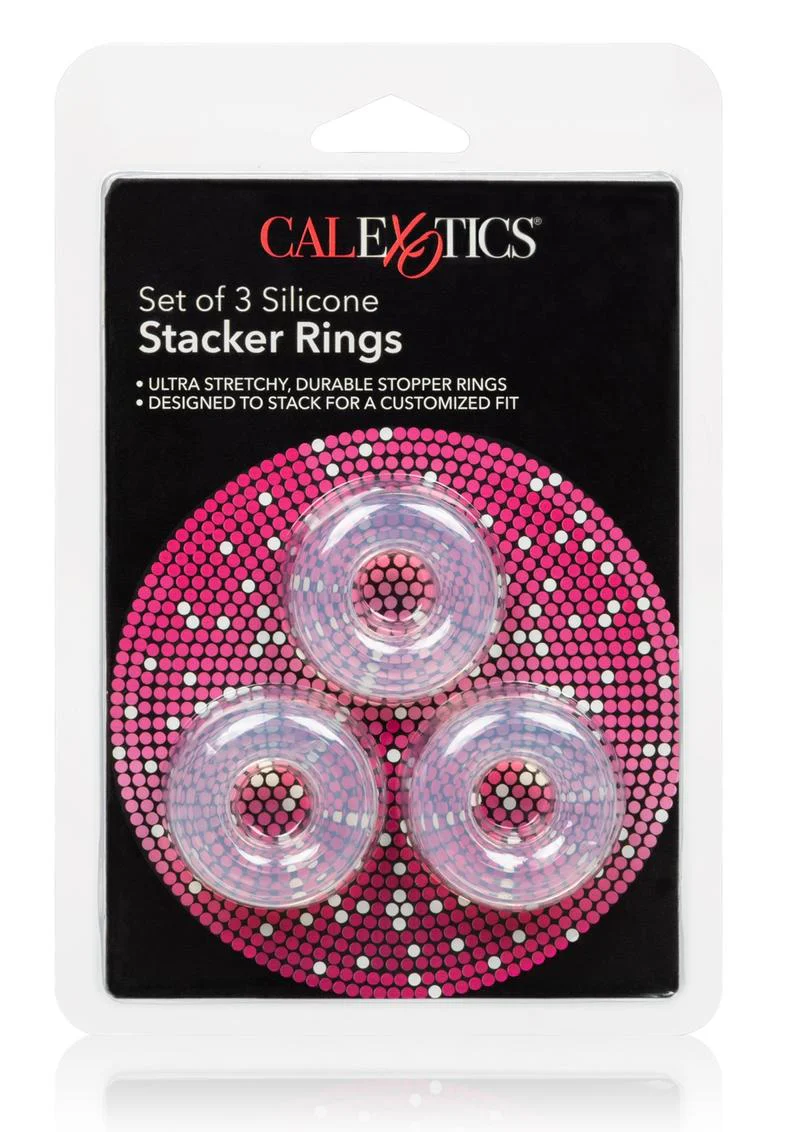 CalExotics Silicone Stacker Rings Set of 3 - Image 4