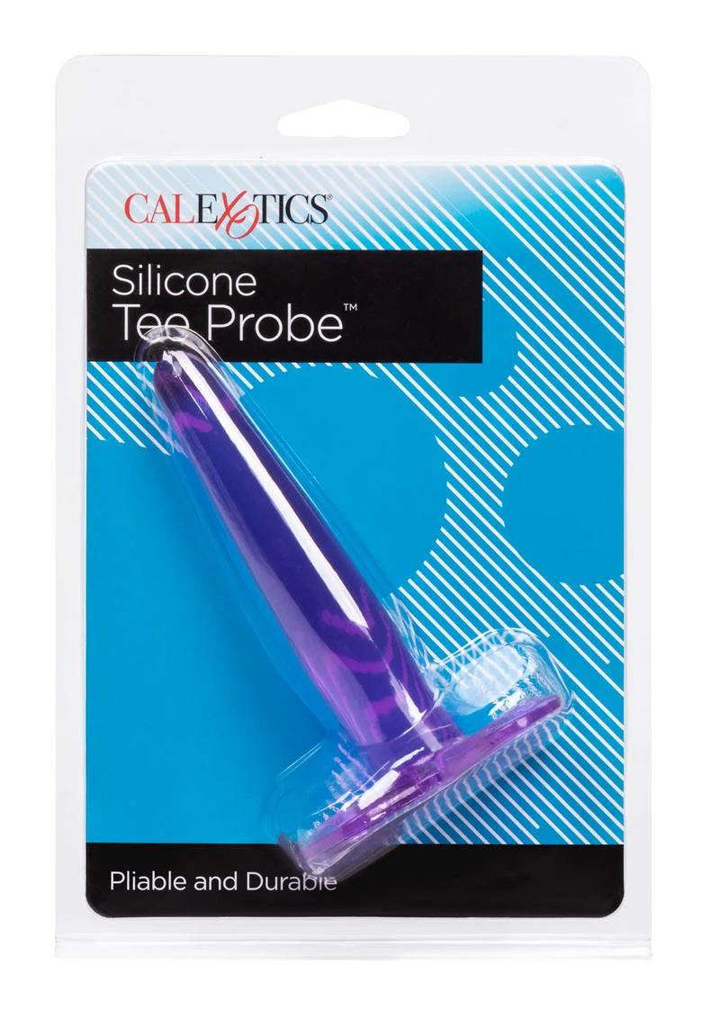 CalExotics Silicone Tee Probe Pliable Butt Plug - Image 4