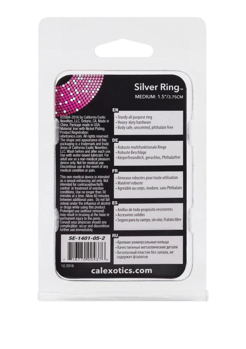 CalExotics Silver Ring Universal Metal - Image 7