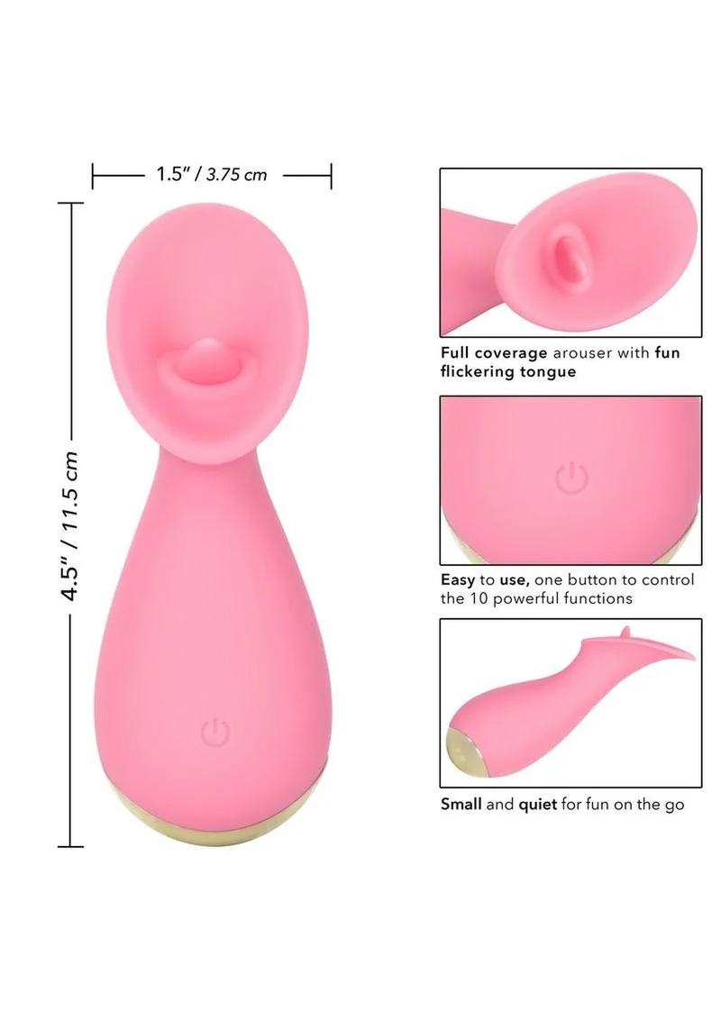 CalExotics Slay TickleMe Rechargeable Silicone Petite Vibrator - Image 3