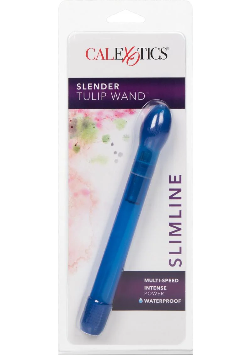 CalExotics Slender Tulip Wand Slimline Multi Speed Waterproof Vibrator - Image 10