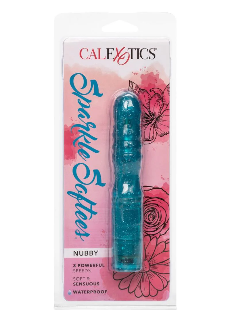 CalExotics Sparkle Softees Nubby Vibrator - Image 4