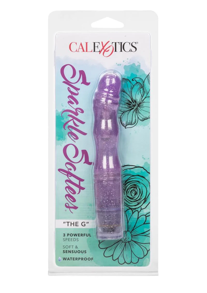 Calexotics Sparkle Softees Soft The G Vibrator - Image 4
