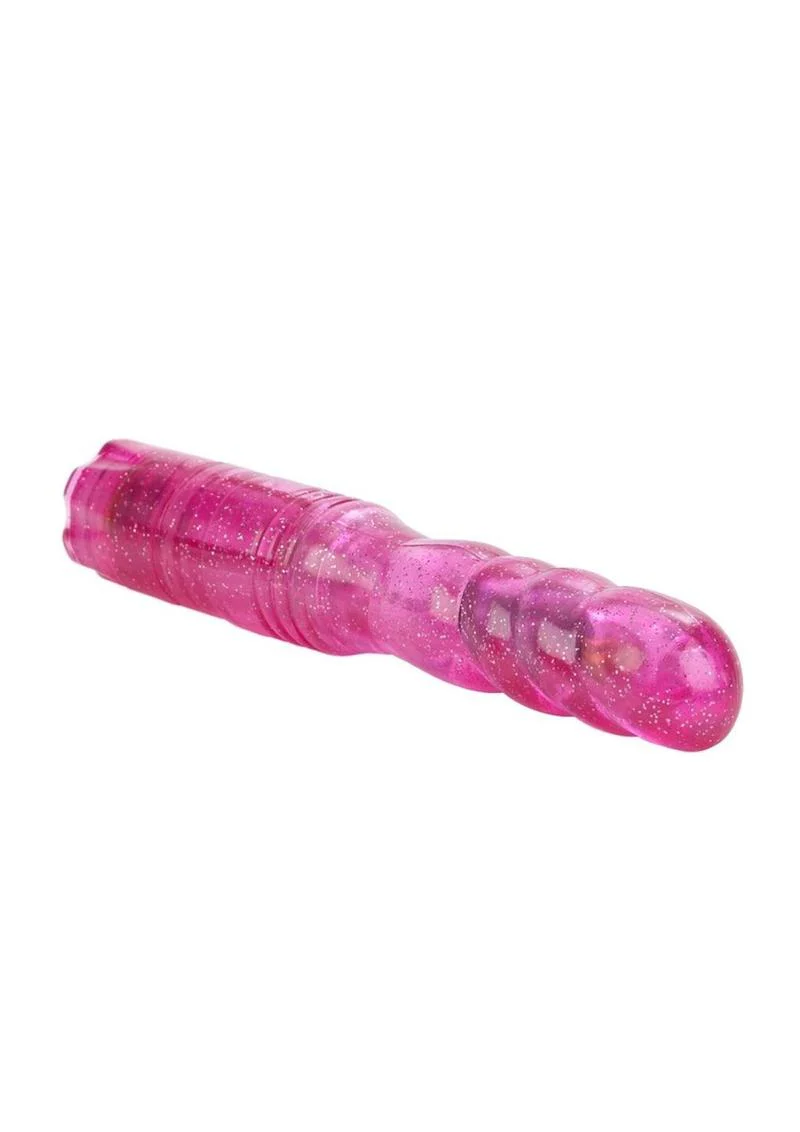 CalExotics Sparkle Softees Swirl Glittery Soft Vibrator - Image 2