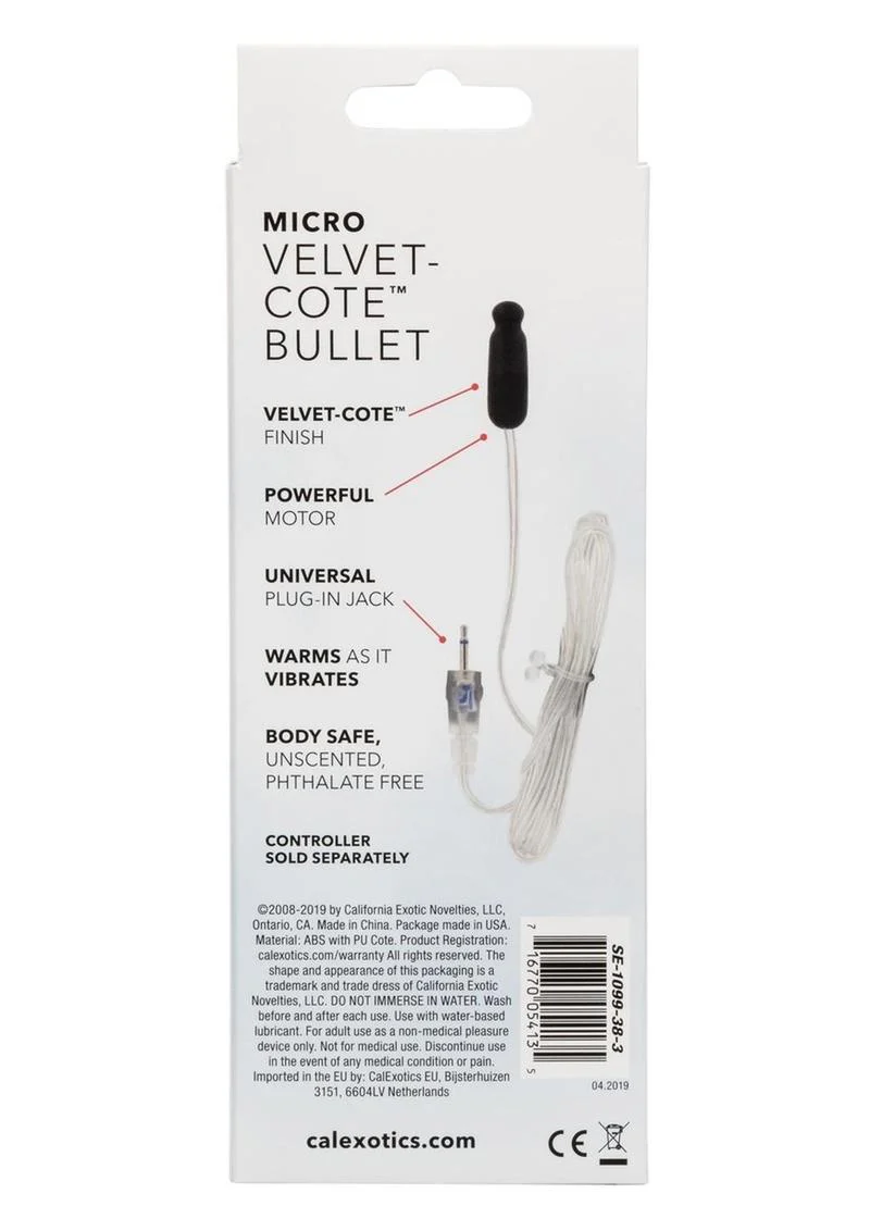 CalExotics Sterling Collection Micro Velvet-Cote Bullet - Image 3