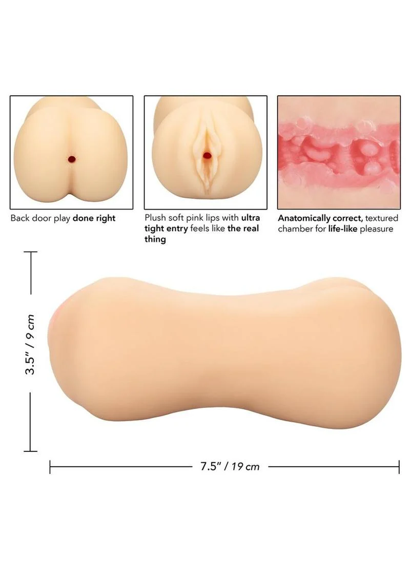 CALEXOTICS Stroke It Realistic Dual-Ended Stroker - Image 6