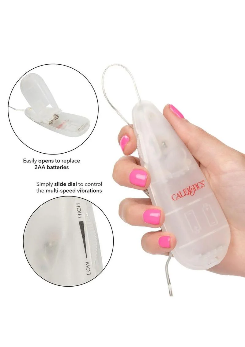 Calexotics Teardrop Bullet Vibrator With Wired Remote Control - Image 3