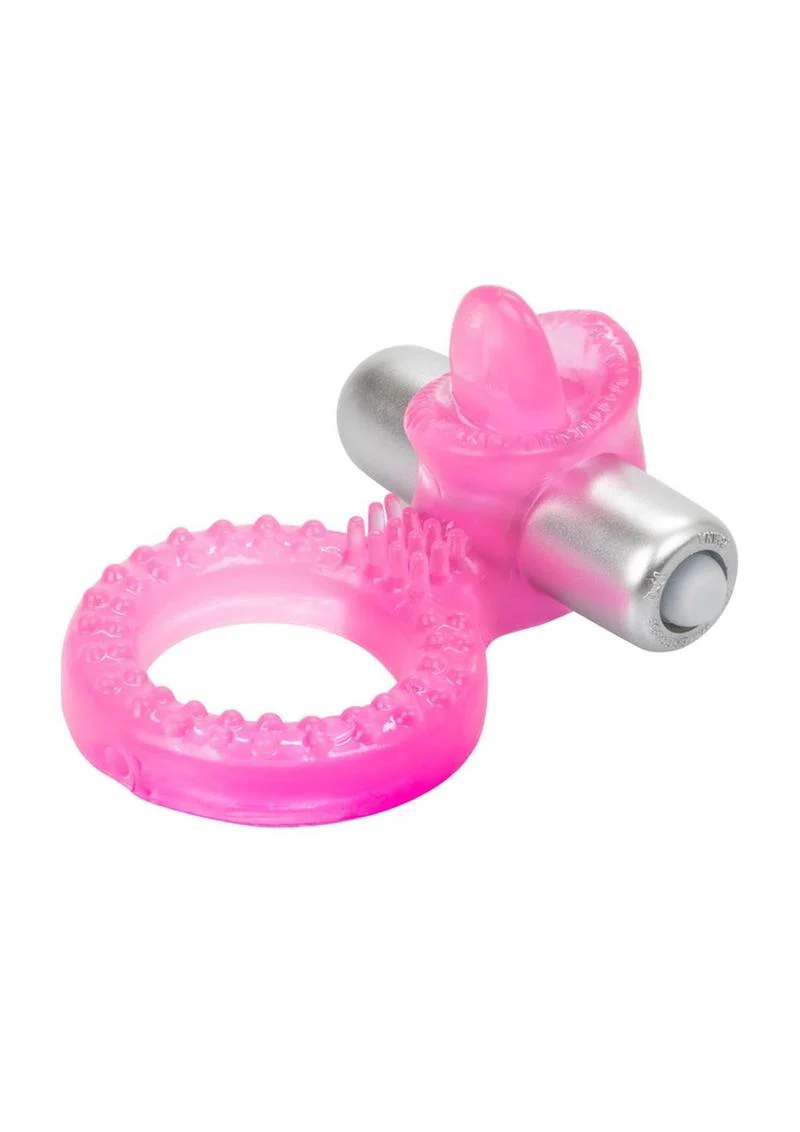 Calexotics Teaser Tongue Enhancer Vibrating Cock Ring - Image 2