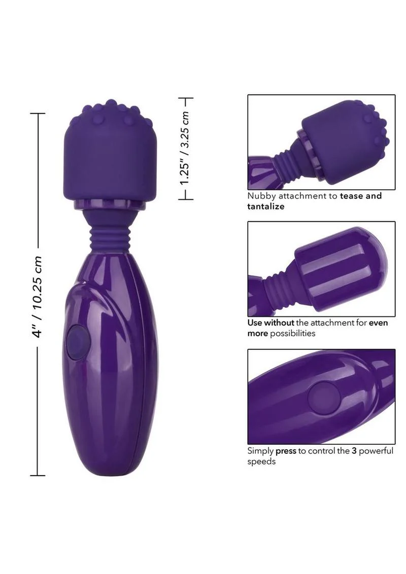 CalExotics Tiny Teasers Nubby USB Rechargeable Mini Vibrator - Image 3