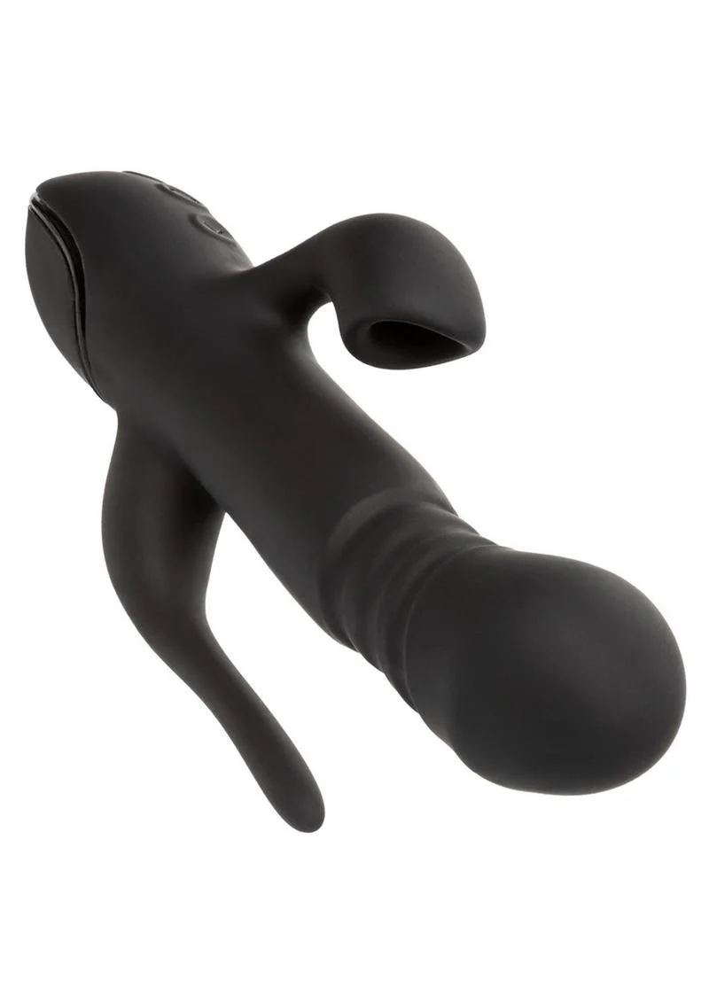CalExotics Triple Euphoria Rechargeable Silicone Stimulating Vibrator - Image 2