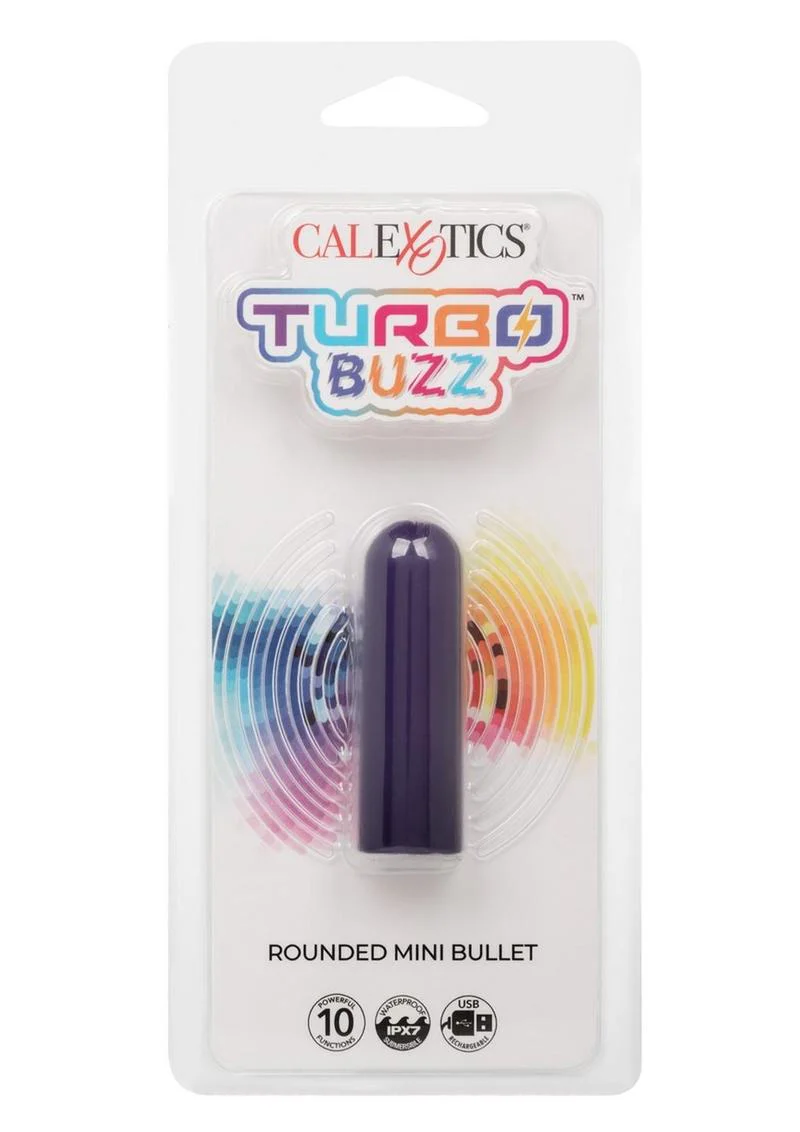 Calexotics Turbo Buzz Rechargeable Rounded Mini Bullet Vibrator - Image 13