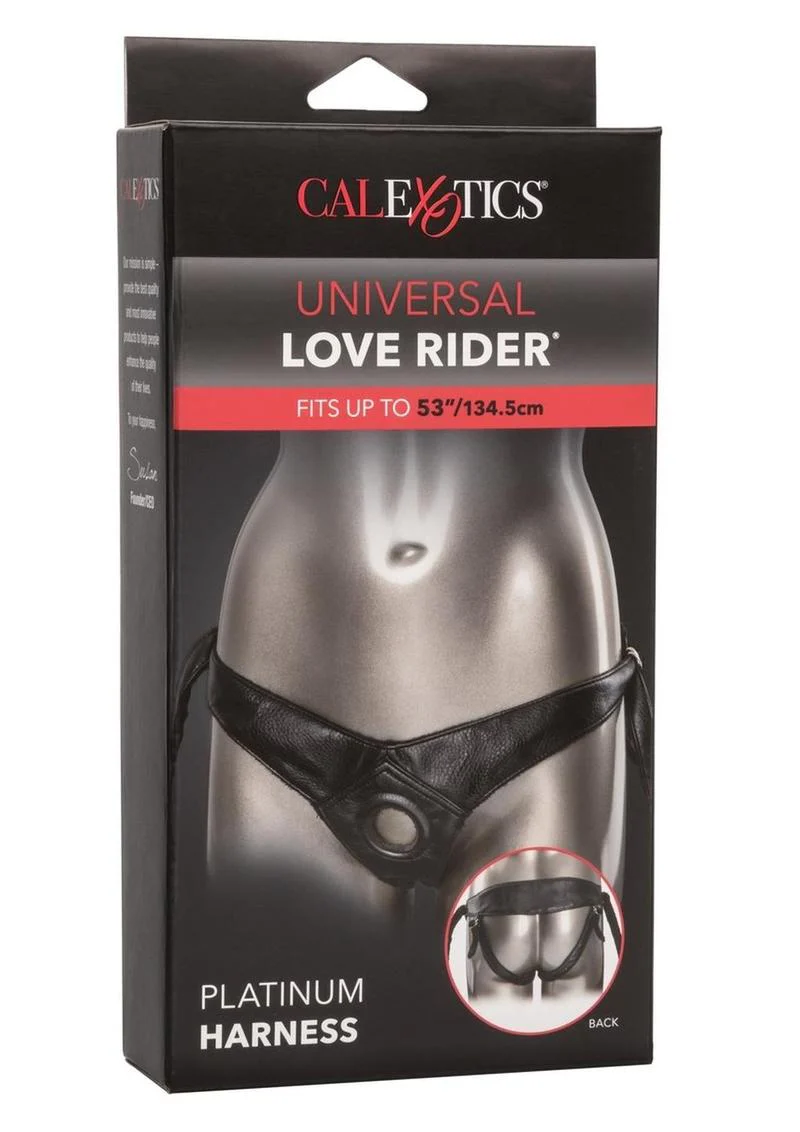 CalExotics Universal Love Rider Platinum Harness - Image 4