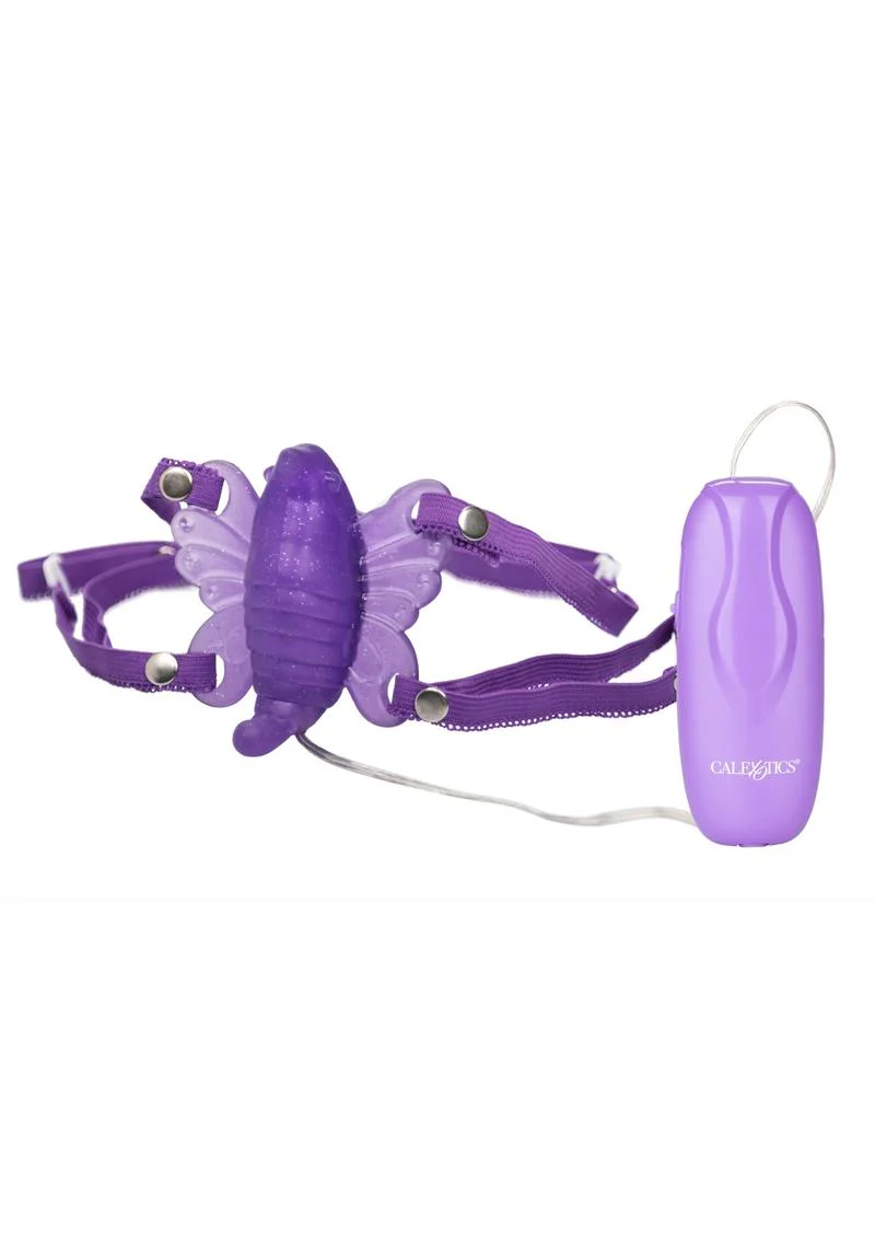 CalExotics Venus Butterfly II Wired Remote Silicone Strap-On - Image 2