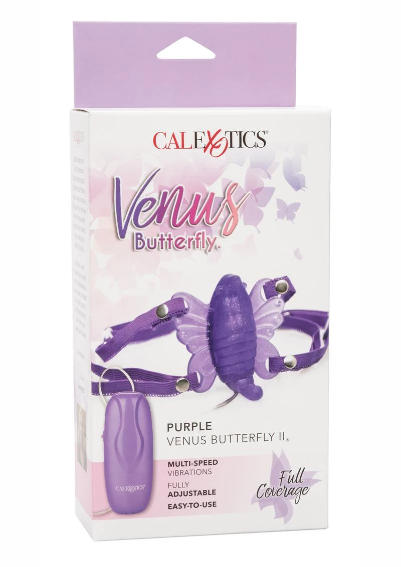 CalExotics Venus Butterfly II Wired Remote Silicone Strap-On - Image 4