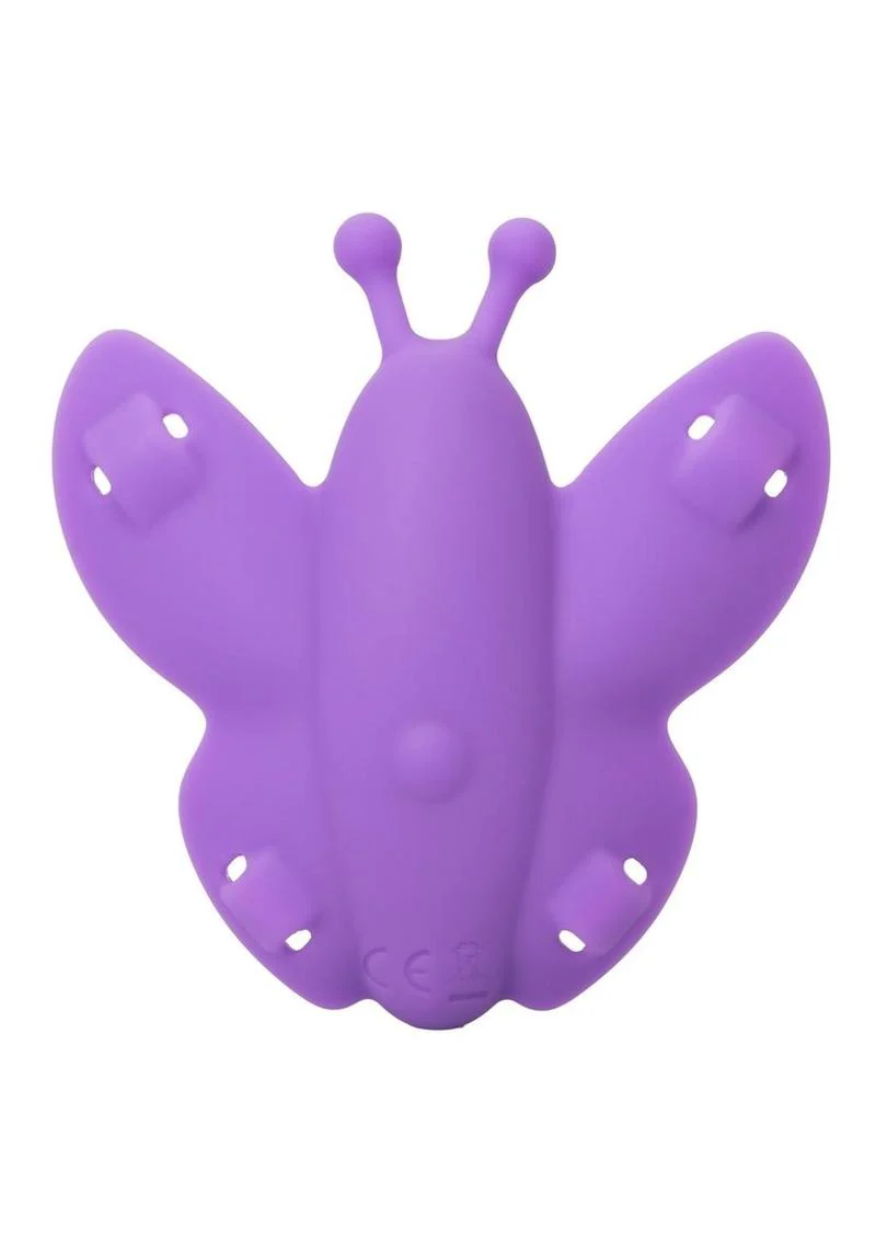 CalExotics Venus Butterfly USB Rechargeable Silicone Strap-On - Image 3