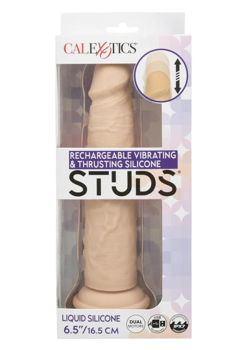 CalExotics Vibrating and Thrusting Silicone Studs - Image 8