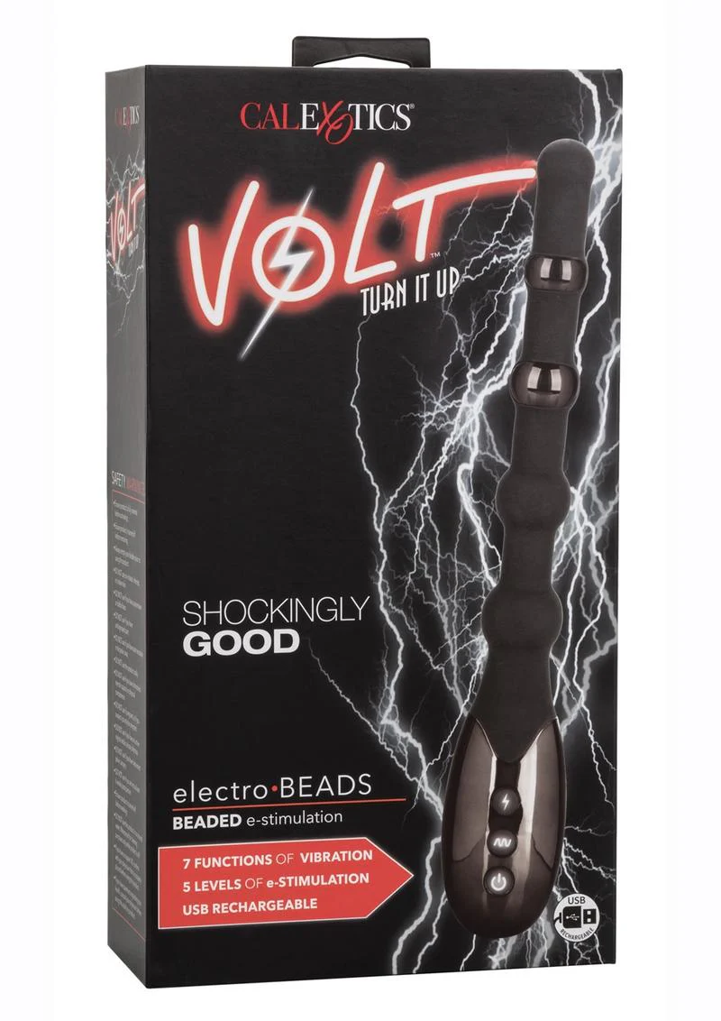 CalExotics Volt Electro Beads Rechargeable Anal Bead 7 Functions - Image 3
