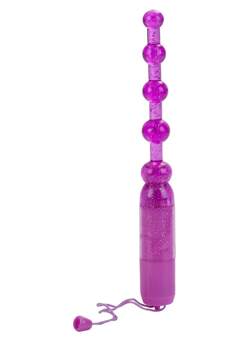 CalExotics Waterproof Vibrating Pleasure Beads - Image 4