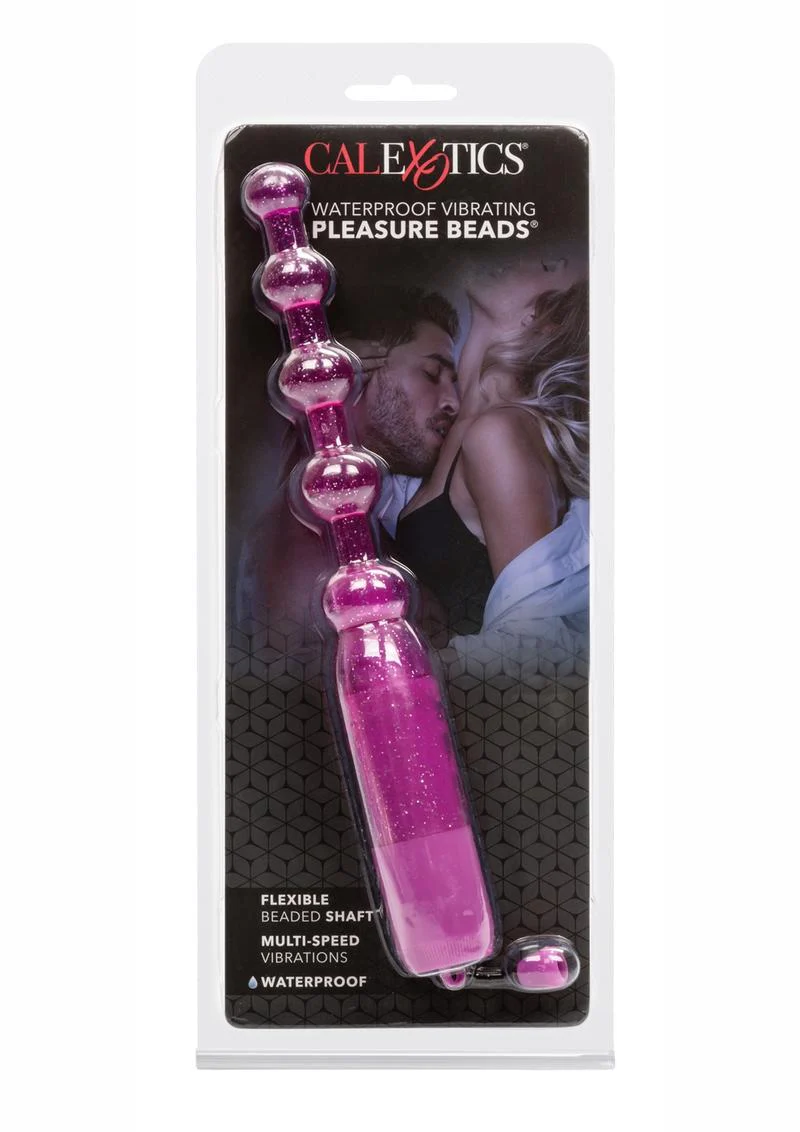 CalExotics Waterproof Vibrating Pleasure Beads - Image 7