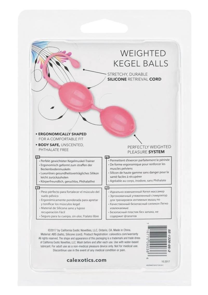 CalExotics Weighted Kegel Balls Ergonomic Silicone Duo - Image 8
