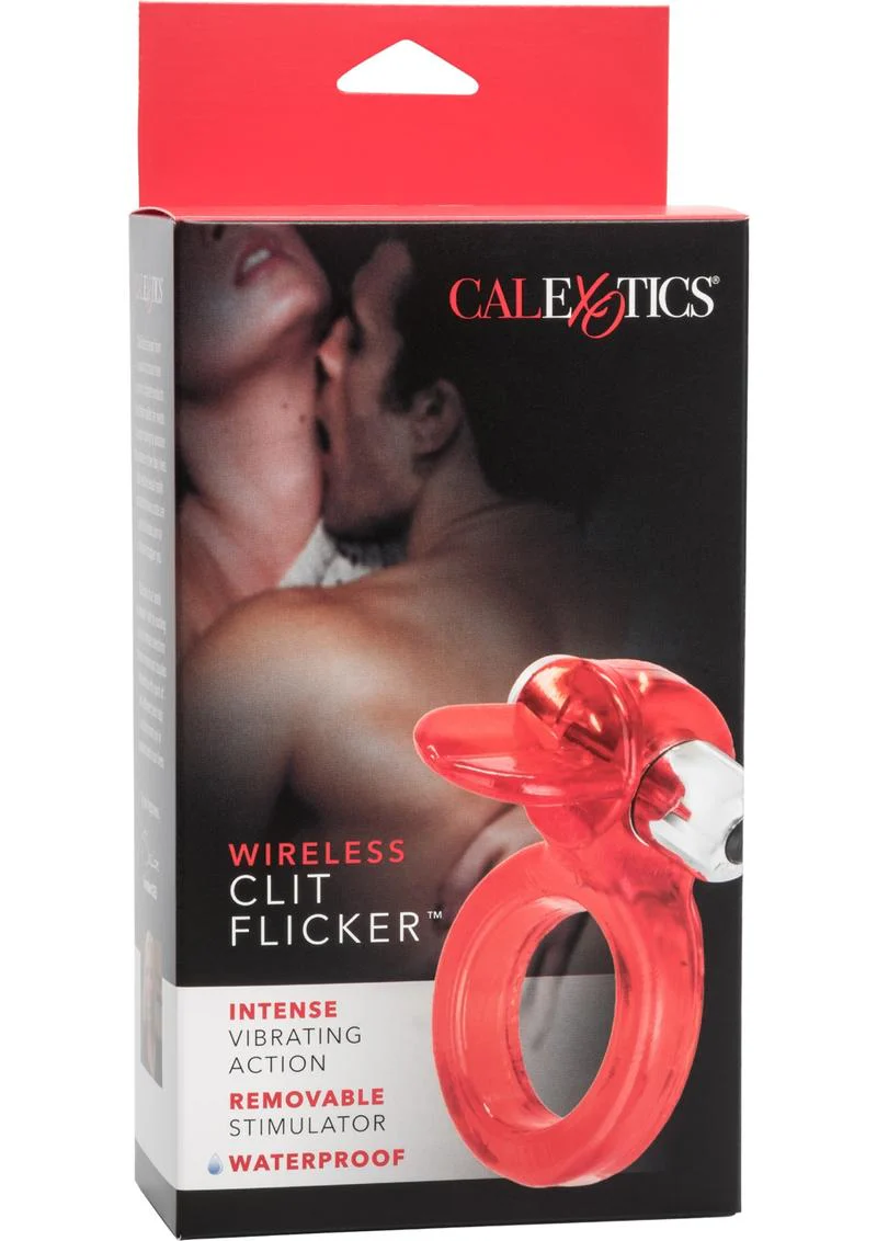 CalExotics Wireless Clit Flicker Vibrating Cock Ring - Image 4
