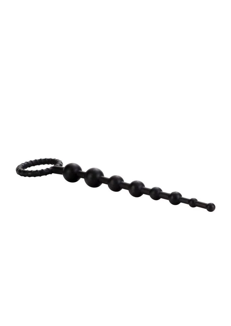 CALEXTICS Booty Call Purple Flexible Silicone Anal Beads - Image 8