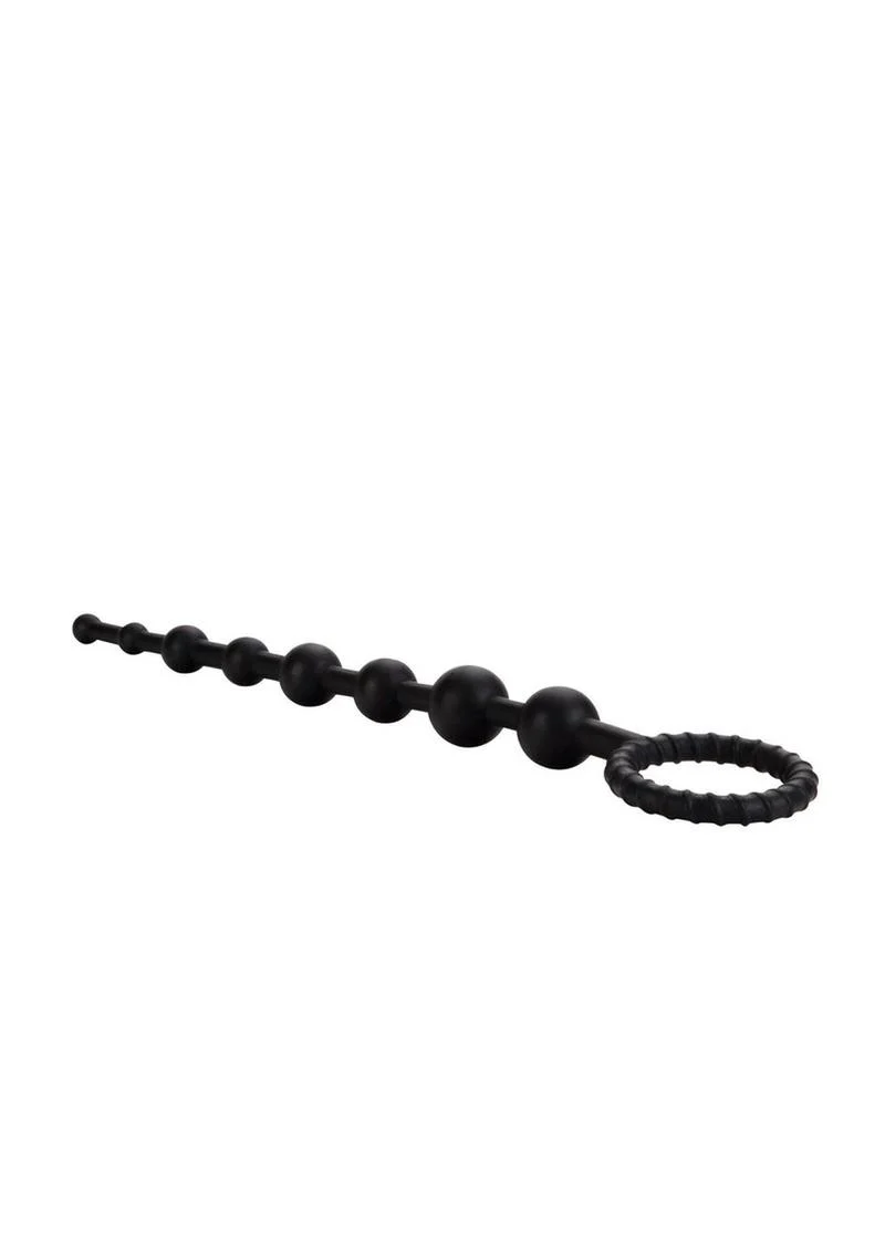 CALEXTICS Booty Call Purple Flexible Silicone Anal Beads - Image 9