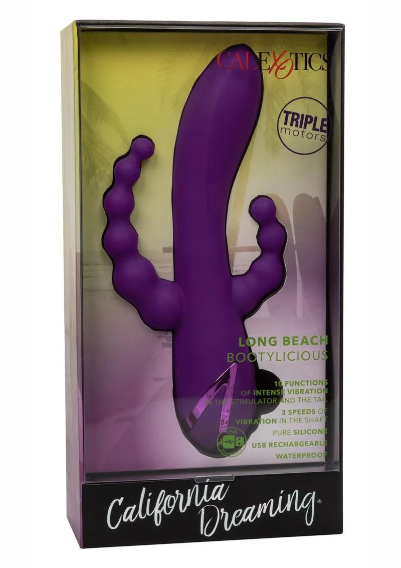 California Dreaming Long Beach Bootylicious Silicone Vibrator - Image 4