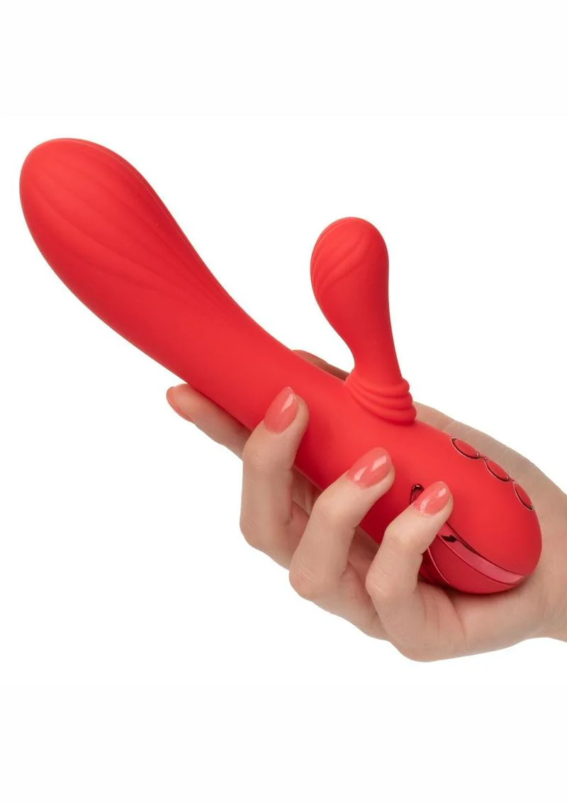 California Dreaming Palisades Passion Silicone Rabbit Vibrator - Image 3