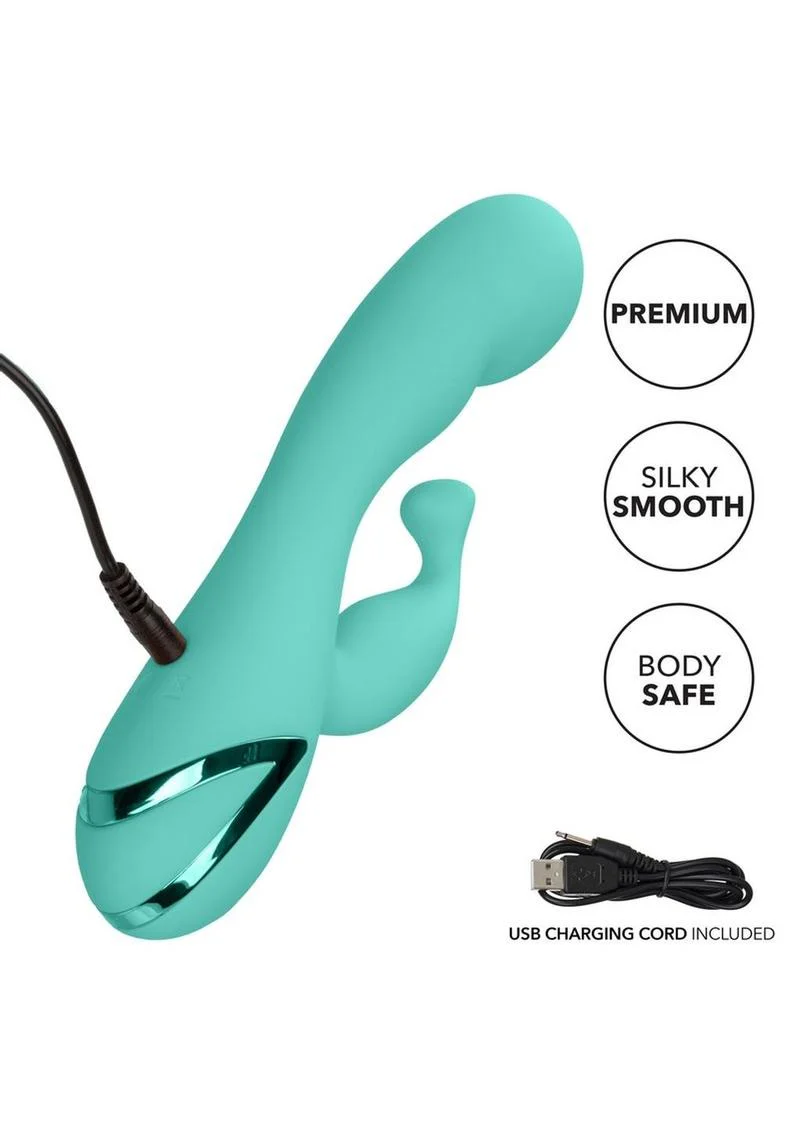 California Dreaming Tahoe Temptation Silicone Rabbit Vibrator - Image 2