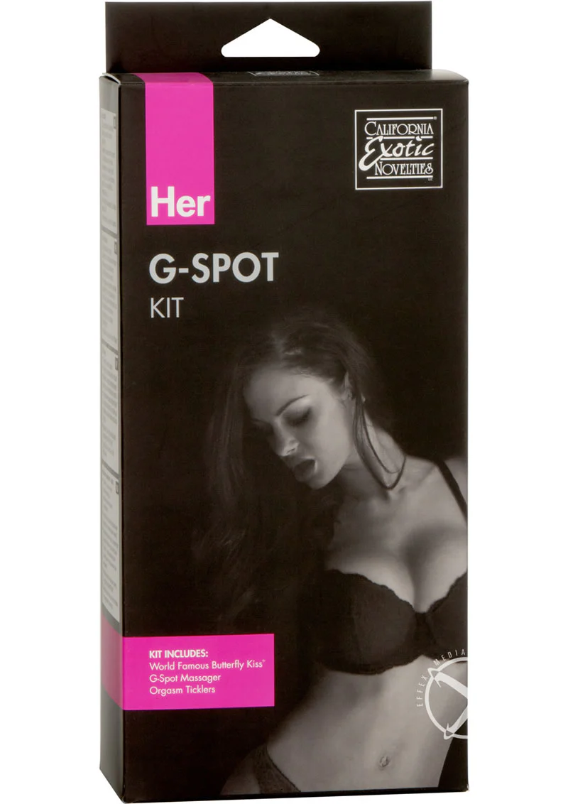 California Exotic Novelties Her G-Spot Kit Waterproof Pleasure Set - Image 4