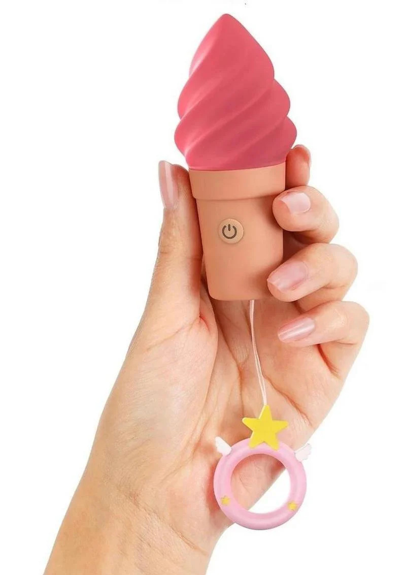 Cand’Ice Raspberry Jolly Rechargeable Clitoral Stimulator - Image 3