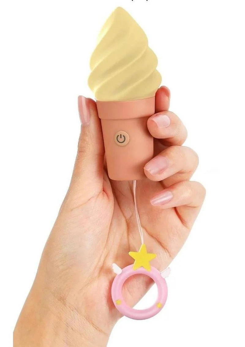Cand'Ice Vanilla Pop Rechargeable Silicone Clitoral Stimulator - Image 3