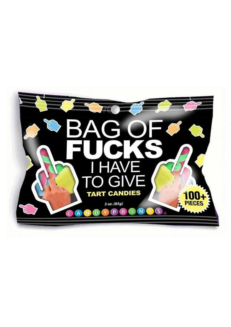 Candyprints Bag of Fucks I Have to Give Tart Candy - Image 2