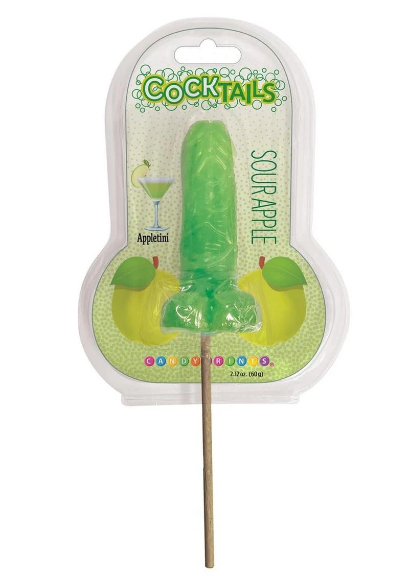 Candyprints Cocktails 3D Lollipop Sour Apple Candy - Image 2