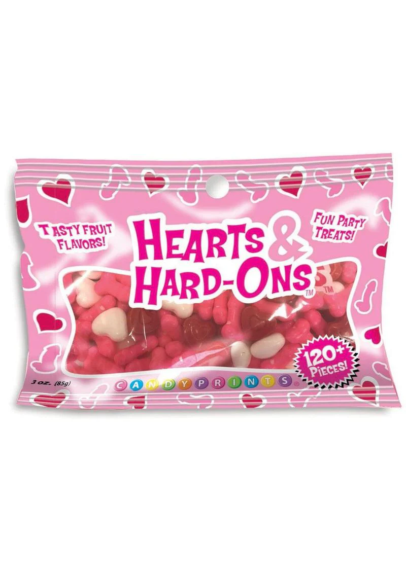 CandyPrints Hearts And Hard Ons Candy Fruit Flavors - Image 2