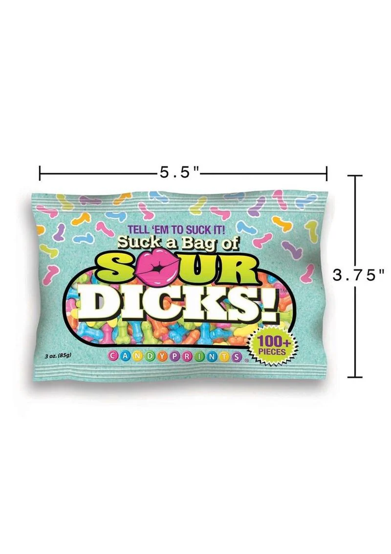 Candyprints Suck a Bag of Sour Dicks Candies - Image 3