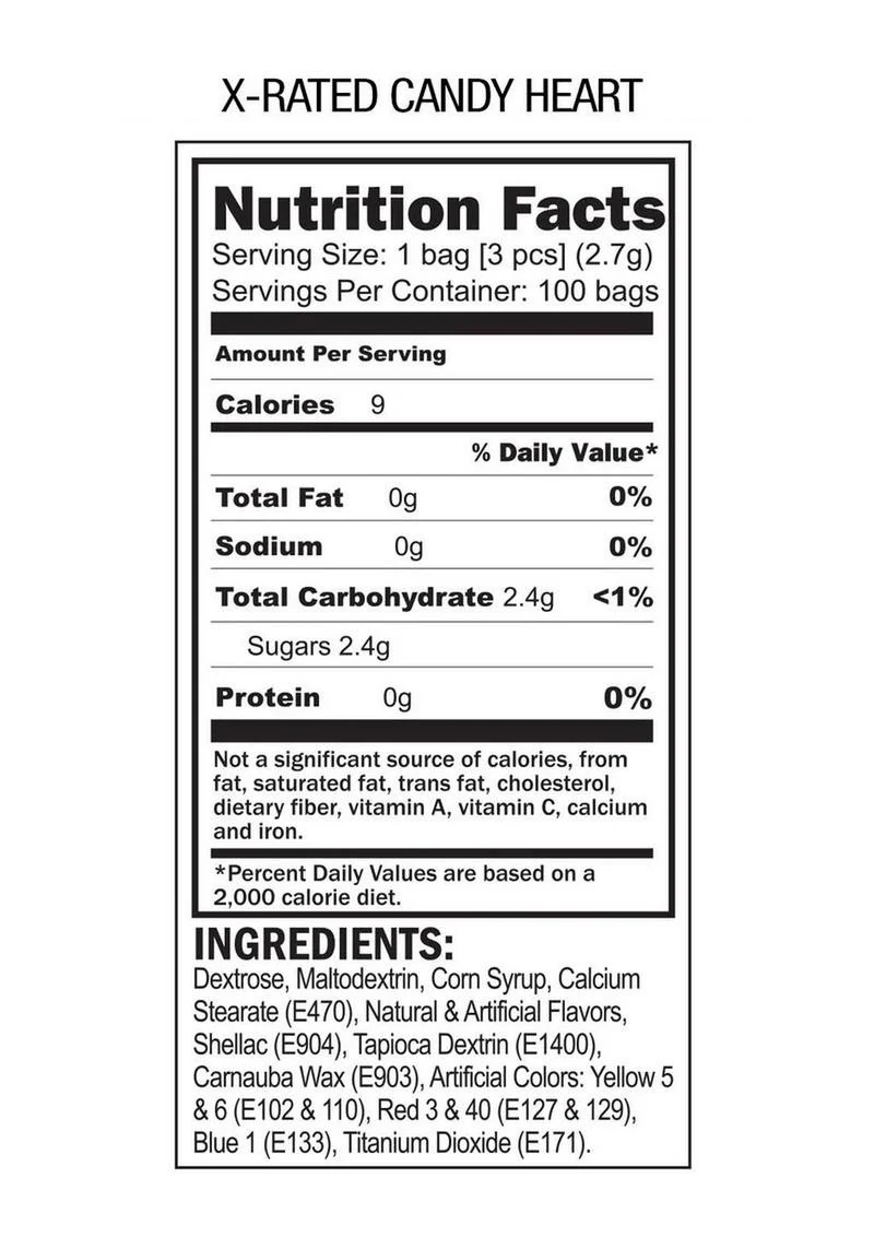 Candyprints X Rated Valentine Hearts Candy - Image 7