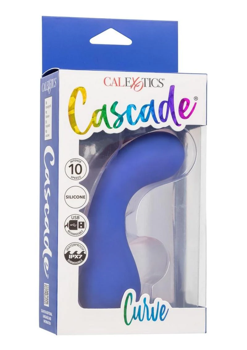 Cascade Curve Rechargeable Silicone Vibrator - Image 4