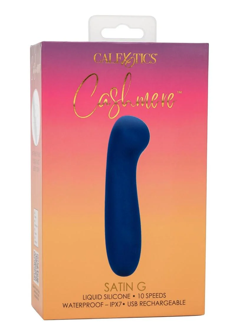 Cashmere Satin G Liquid Silicone G-Spot Vibrator - Image 4