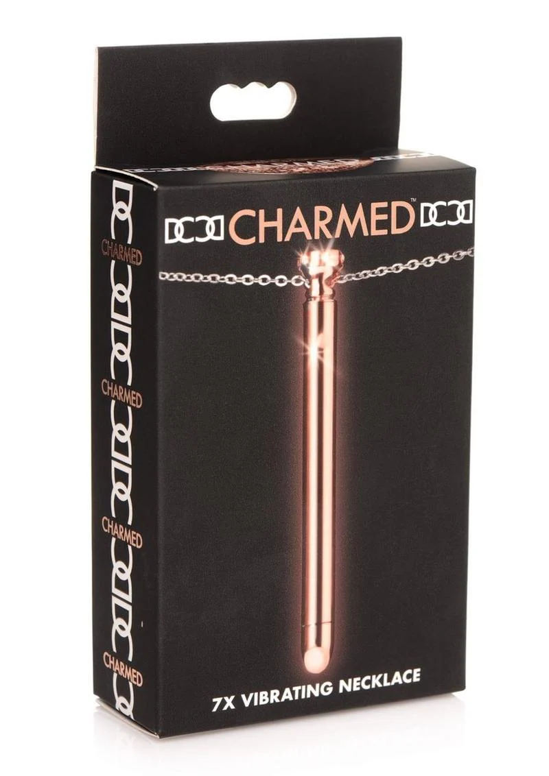 Charmed 7X Vibrating Necklace Gold - Image 10