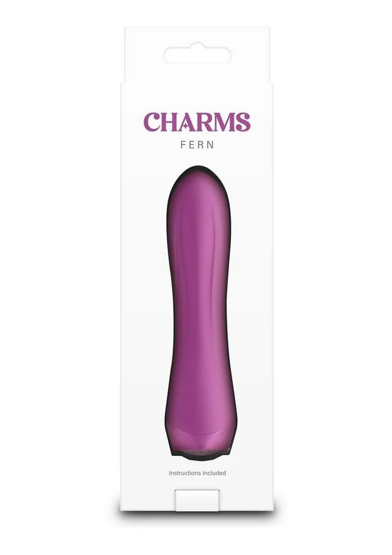 Charms Fern Rechargeable Silicone Mini Vibrator - Image 6