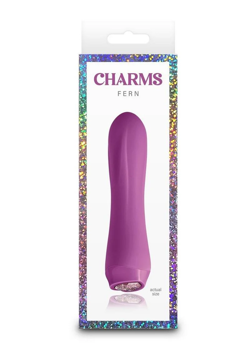 Charms Fern Rechargeable Silicone Mini Vibrator - Image 7