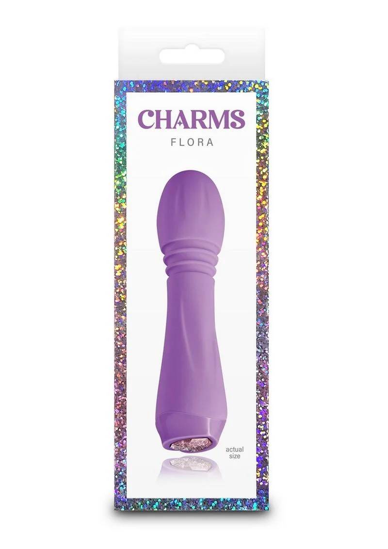 Charms Flora Rechargeable Silicone Mini Vibrator - Image 6