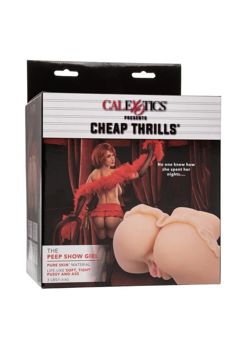 Cheap Thrills The Peep Show Girl – Soft Pussy & Ass Stroker - Image 4