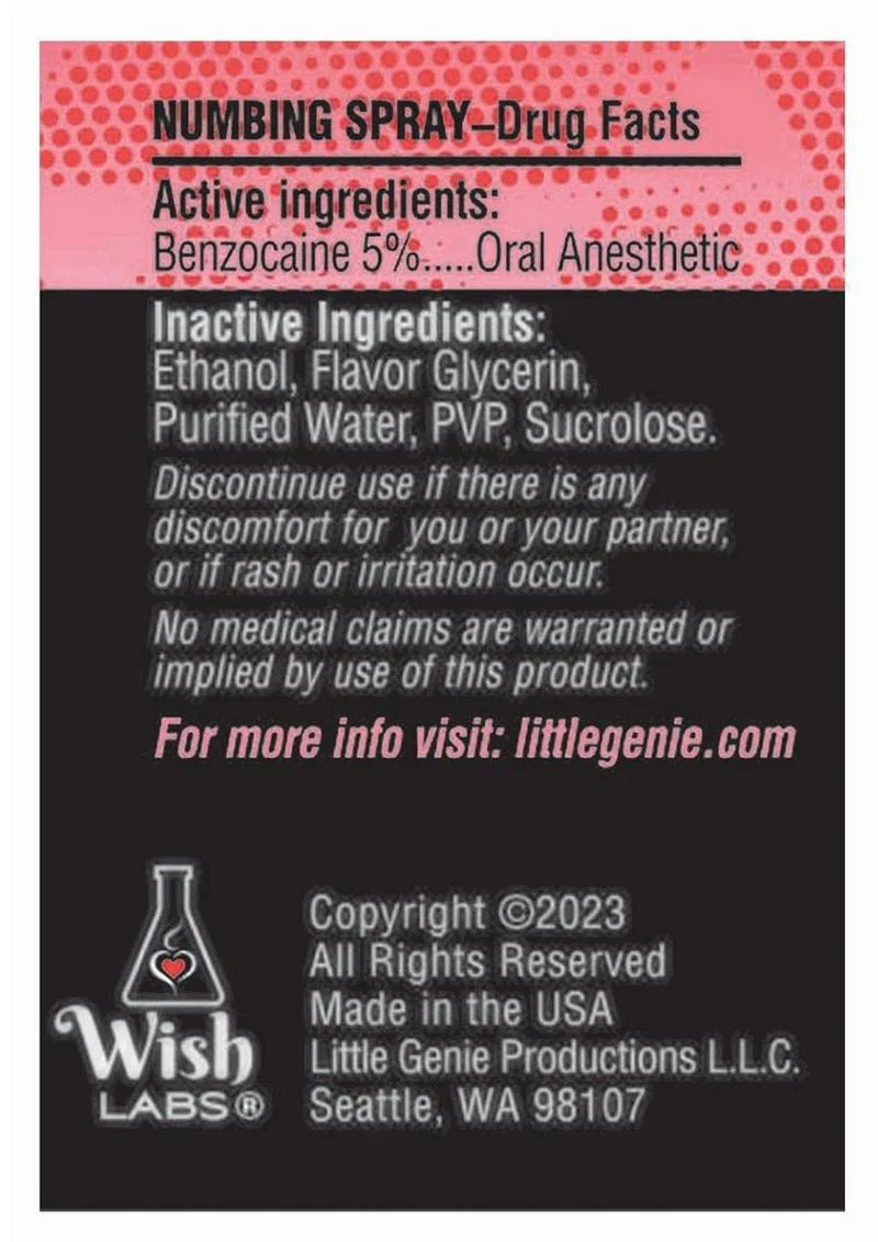 Cheef Relief Watermelon Sore Throat Spray 1oz Fast Relief - Image 2